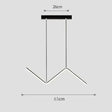Marlow aluminum pendant light full view