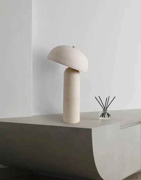 Modern resin decor lamp for living spaces