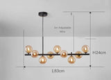 Marisol Chandelier G9 LED Bulb Configuration