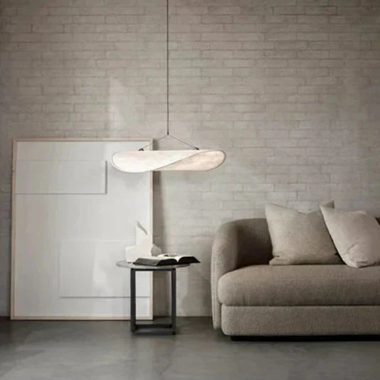 Lyra LED Pendant Light Knob Switch Detail View - OpalDwell