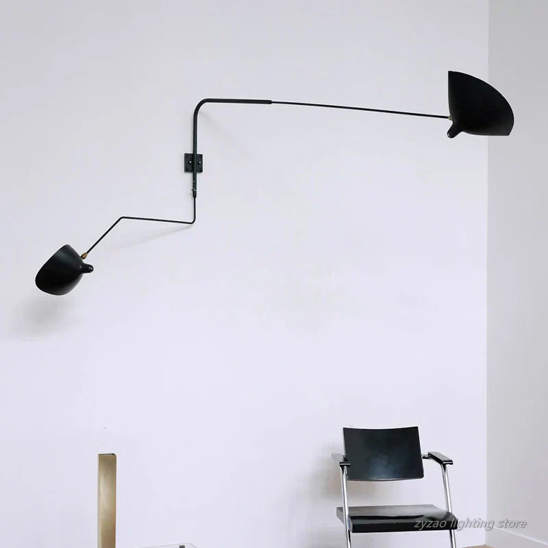 Industrial wall lamp for lofts