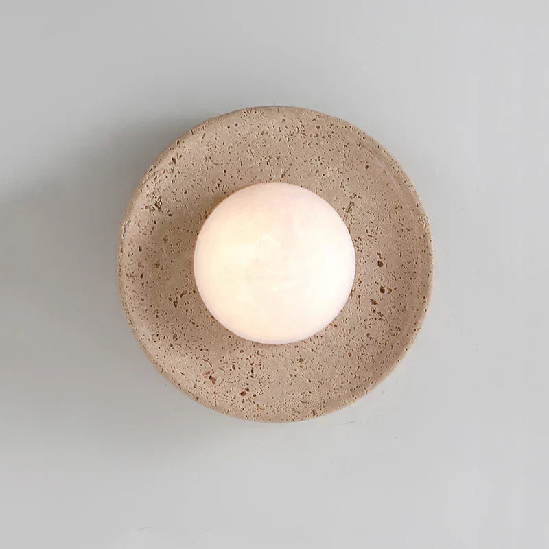 Travertine Wall Sconce for home decor