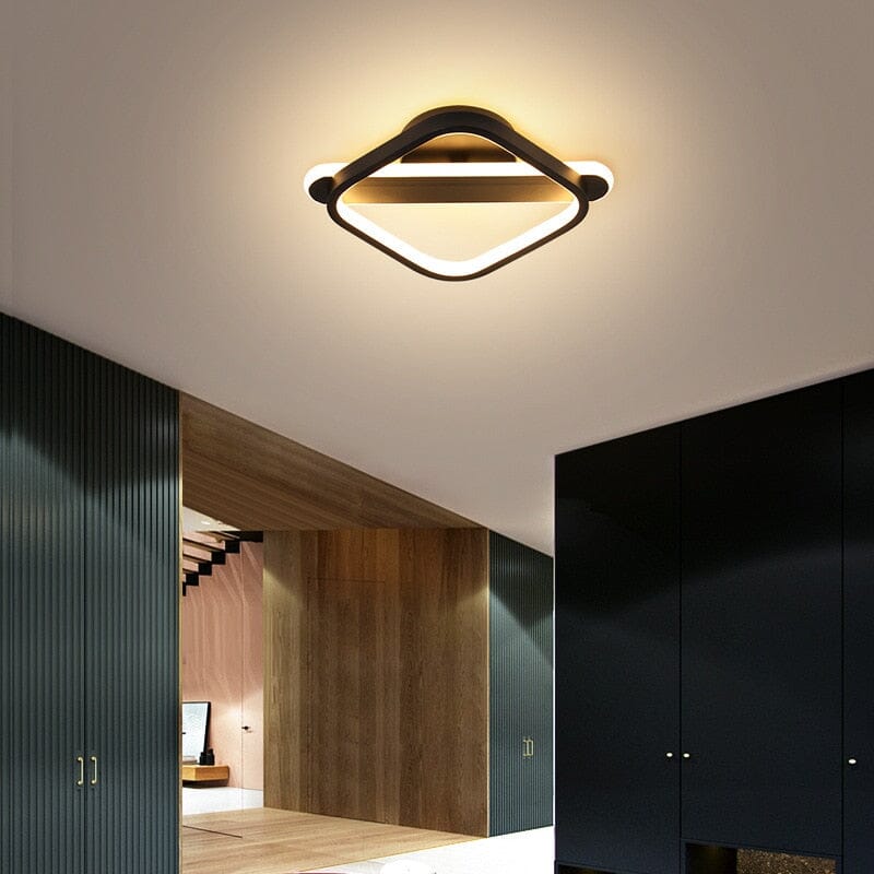 Marisol Ceiling Light Installed Above Living Room