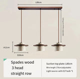 Kendrix Pendant Light with Stone and Wood Accents