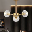 Semi-Flush Mount Chandelier for Bedroom