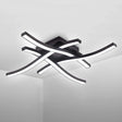 Fork-Shaped Ceiling Light Full View