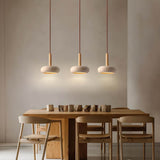 Warm Neutral Glow Travertine Pendant Light - OroDwell