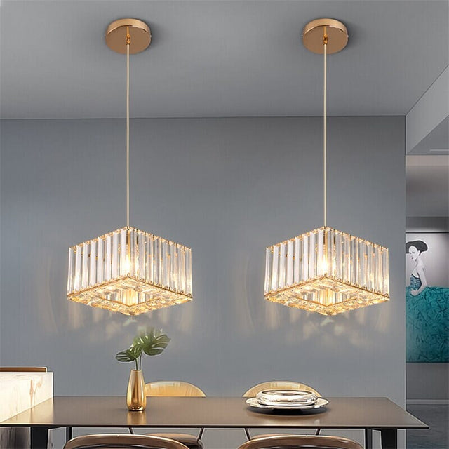 Marisol crystal pendant chandelier for dining and living rooms