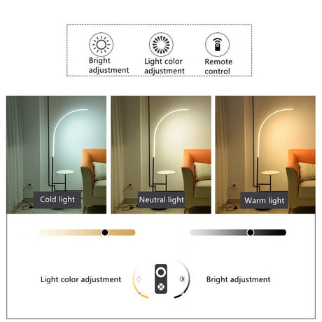 Brinley Floor Lamp Dimmable LED Ambient Glow