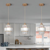 Aurelia crystal ceiling light close-up cord detail