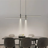 Nordic Slim Linear Pendant Light with Warm LED Glow | OroDwell