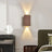 Black Wall Sconce finish detail