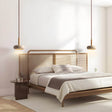Emeraude Travertine Pendant Light – Hero View - OroDwell