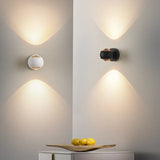 Dual light wall sconce for hallway decor