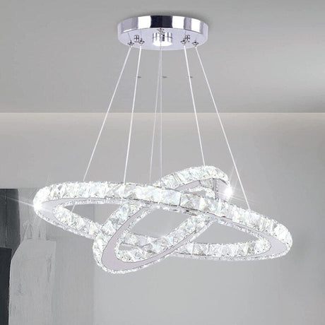 crystal ring chandelier size comparison chart