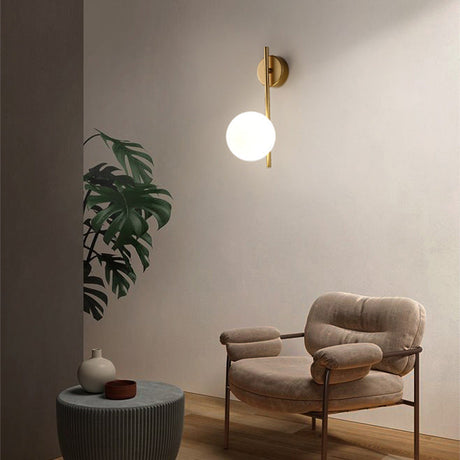Modern Wall Light Available in Black and Gold