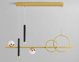 NovaLume Minimalist LED Pendant Lights with Remote Control