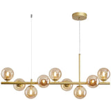 Painted Metal Chandelier for Contemporary Homes