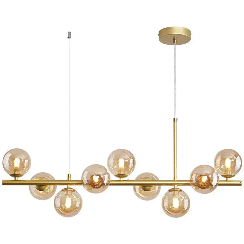 Painted Metal Chandelier for Contemporary Homes