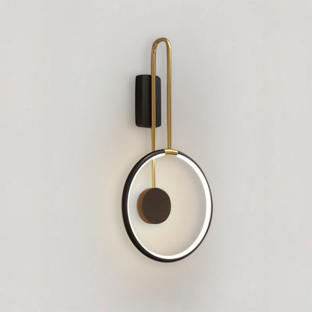 Circular Wall Lamp – Nordic-Inspired