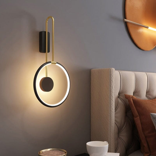 Circular Wall Lamp for Kitchen