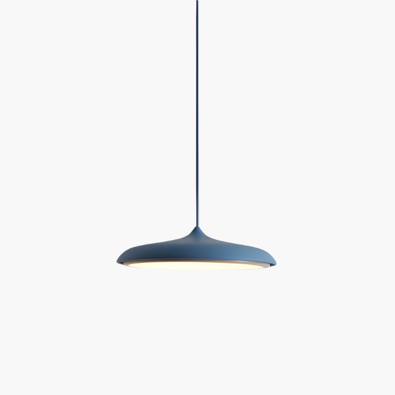 Pendant light with warm and white light options