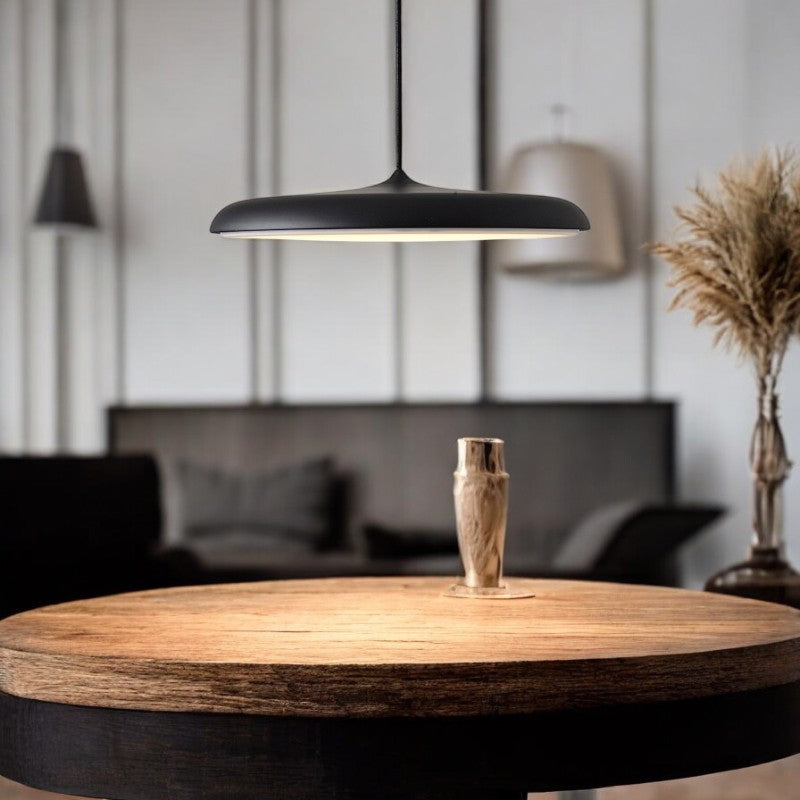 Minimalist ceiling light for dining area
