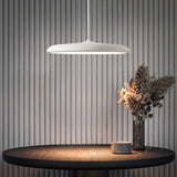 Metal and acrylic pendant light color options