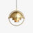 NordicTier Black Pendant Light layered metal shades design - OpalDwell