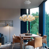 Lunaria Ceiling Chandelier Botanical Inspired Design