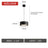 Three color adjustable pendant light fixture