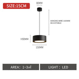 Three color adjustable pendant light fixture