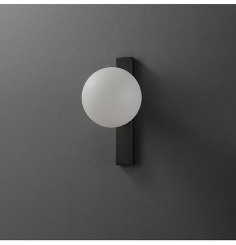 Copper Circumferential Wall Sconce for Modern Homes