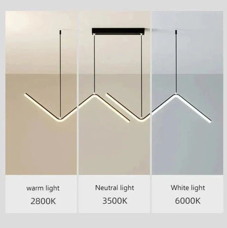 Marlow aluminum pendant light styled interior setting