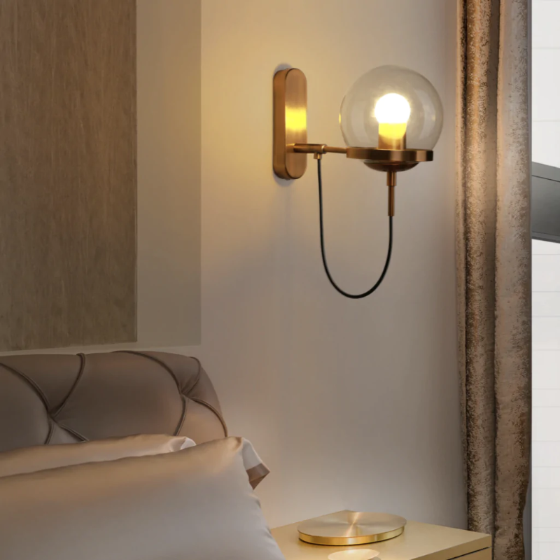 Decorative wall sconce for bedrooms