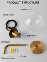 Two-in-one wall sconce with stand