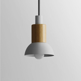 Liora Metal and Wood Pendant Light for Kitchen