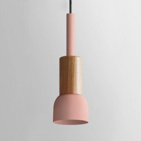 Wood Accent Pendant Light for Home Interior