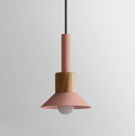 Modern-Rustic Pendant Light for Living Room