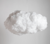 LumaNimbus Pendant Light – Cotton Cloud Design for Bedroom