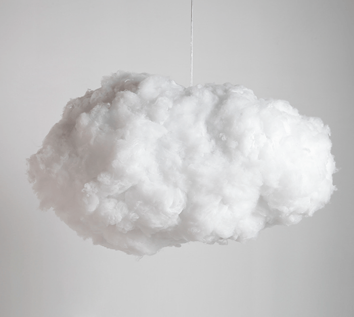 LumaNimbus Pendant Light – Cotton Cloud Design for Bedroom
