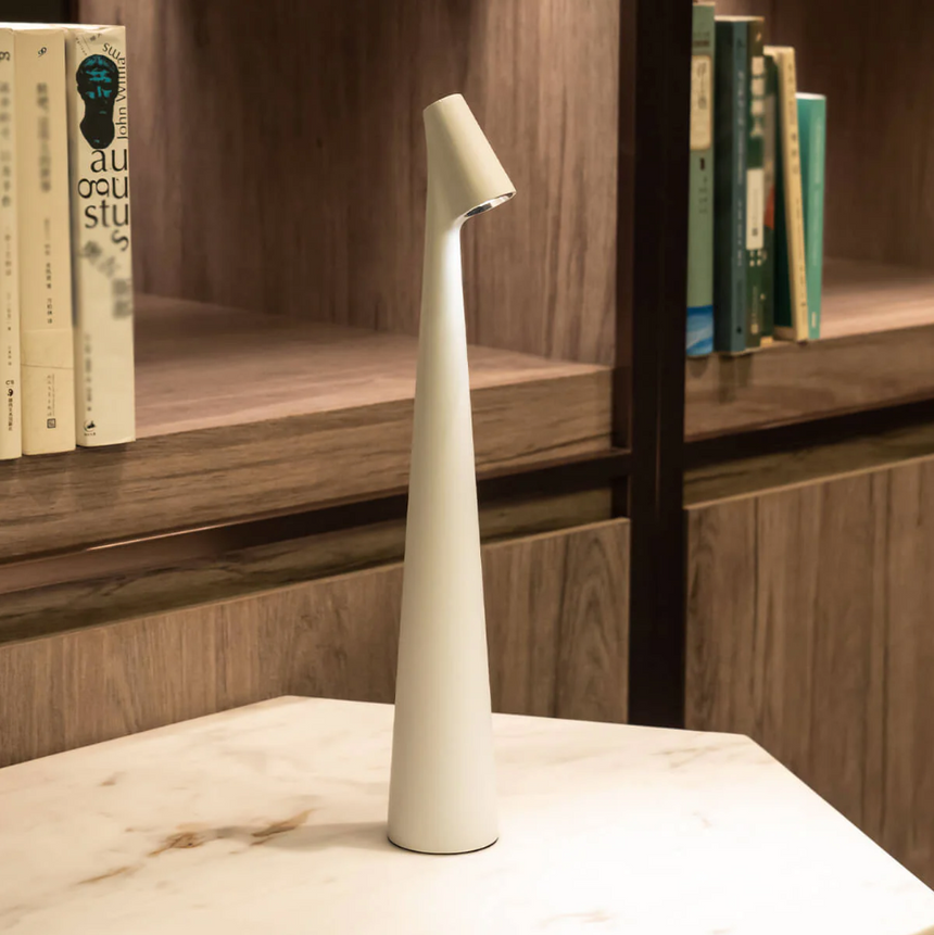 Aluminum LumaNord Table Lamp for Living Room