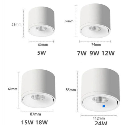 Ceiling Spotlight Full Product View OpalDwell