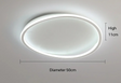 LumaAero Contemporary LED Chandelier - Home Decor Accent