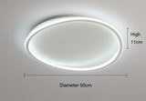 LumaAero Contemporary LED Chandelier - Home Decor Accent