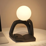 Ardentis Table Lamp - Resin Abstract Modern Design | OroDwell