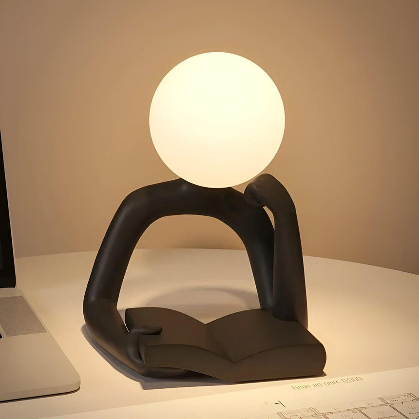 Ardentis Table Lamp - Resin Abstract Modern Design | OroDwell