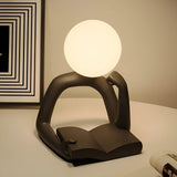 Resin Table Lamp for Home Office Lighting | OroDwell