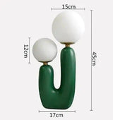 Modern table lamp for desk or bedside accent