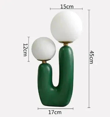 Modern table lamp for desk or bedside accent